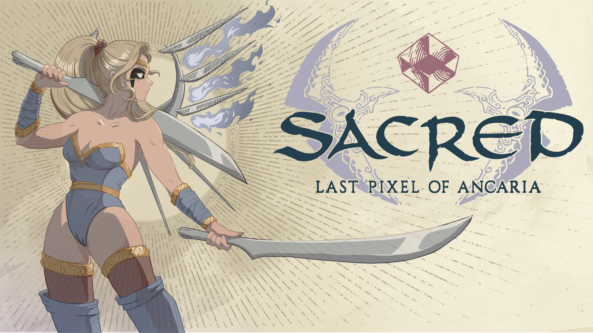 SACRED: Last Pixel of Ancaria key art