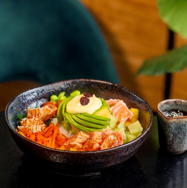 Lachs Poké Bowl