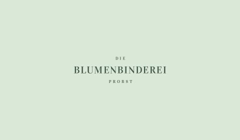 Blumenbinderei Probst Logo grün