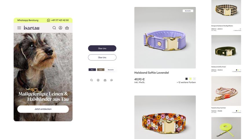 Isartau Shopware Relaunch