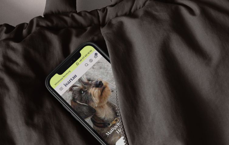 Isartau Mobile Screen in Tasche