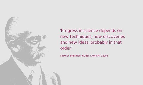 Helmholtz Sydney Brenner Quote