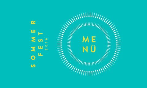 Hogan Lovells Sommerfest Menü