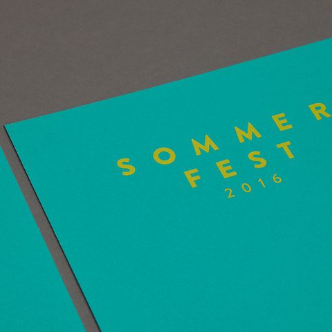 Hogan Lovells Sommerfest Branding Detailansicht