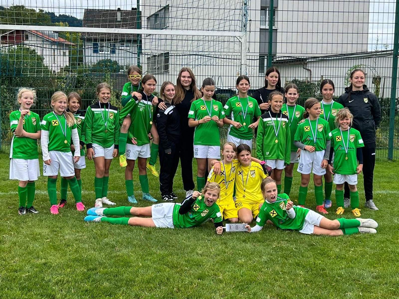 Das U13-Team der Mädchen