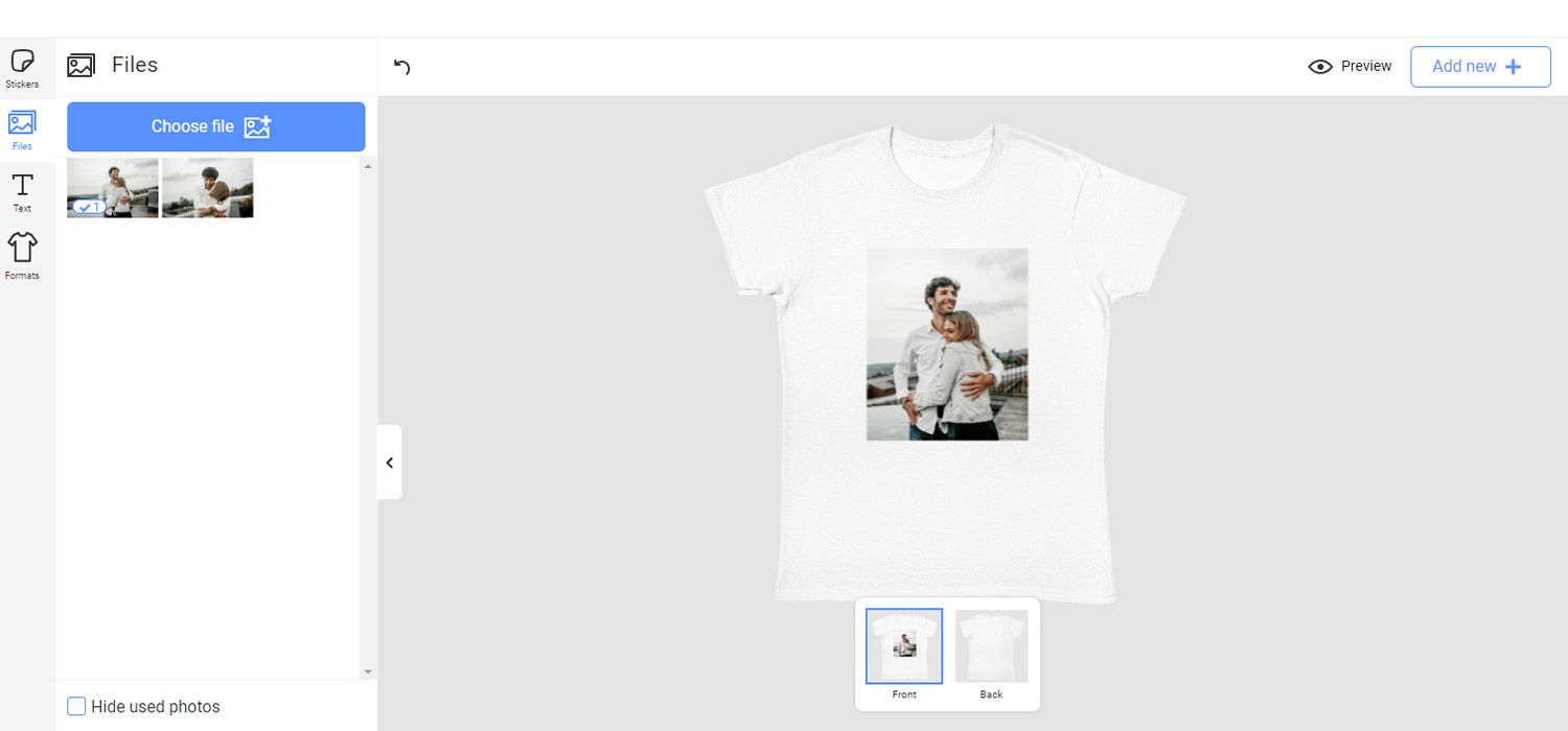 How to create a custom t-shirt