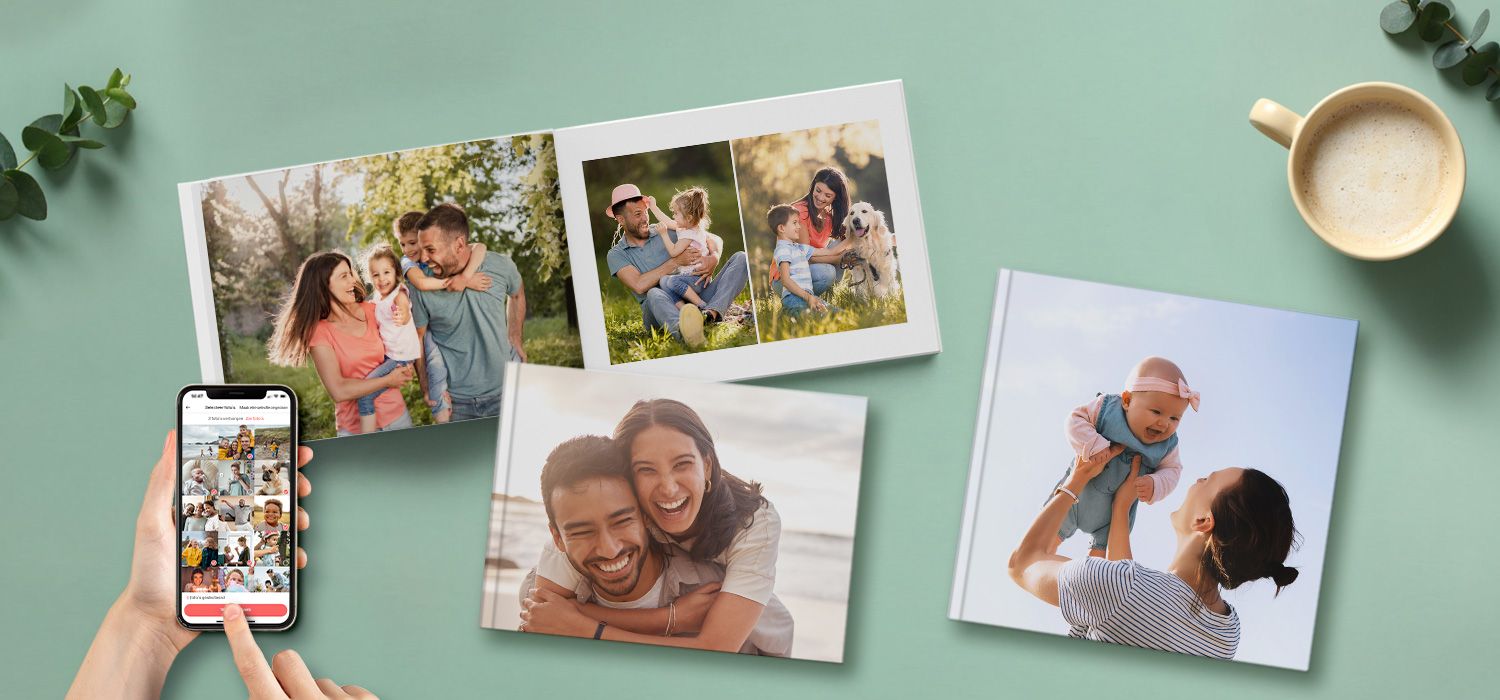 Selecting photos for your photo book