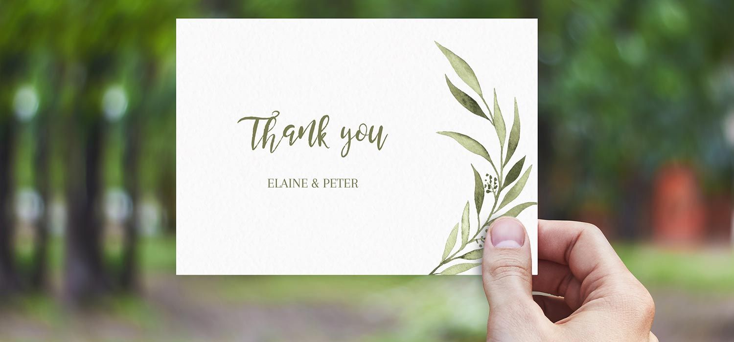 Thank You for Placing Your Trust in Me, Thank You Card – Age