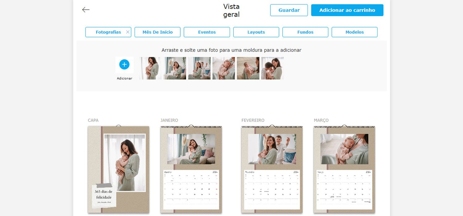 Creating a DIY calendar