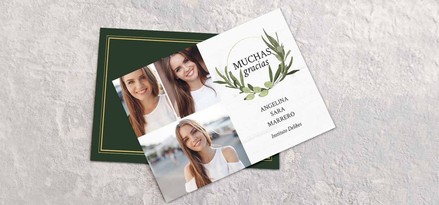 what to write on grad thank you card Thank You Cards - Graduation - Vintage - Blank on The Inside - Includes Cards and Envelopes main image 0