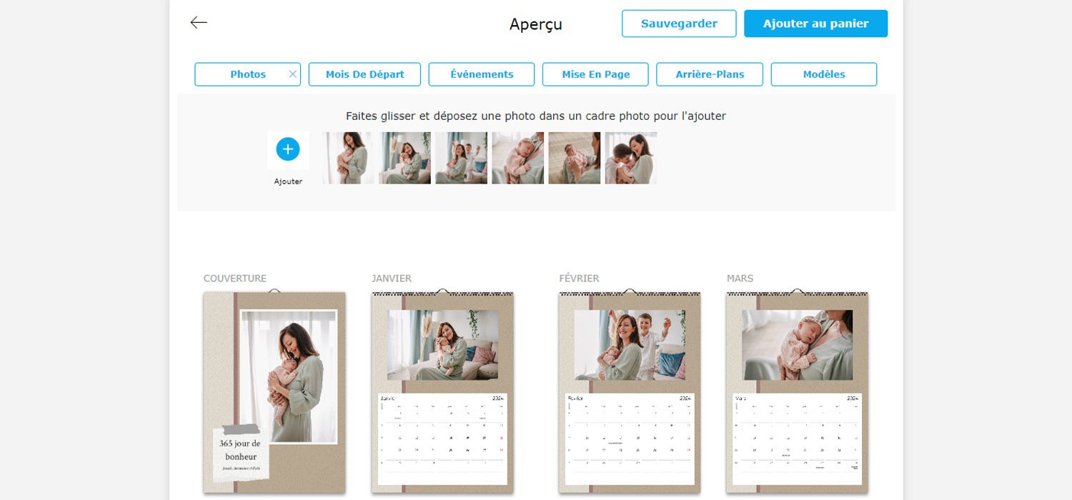 Creating a DIY calendar