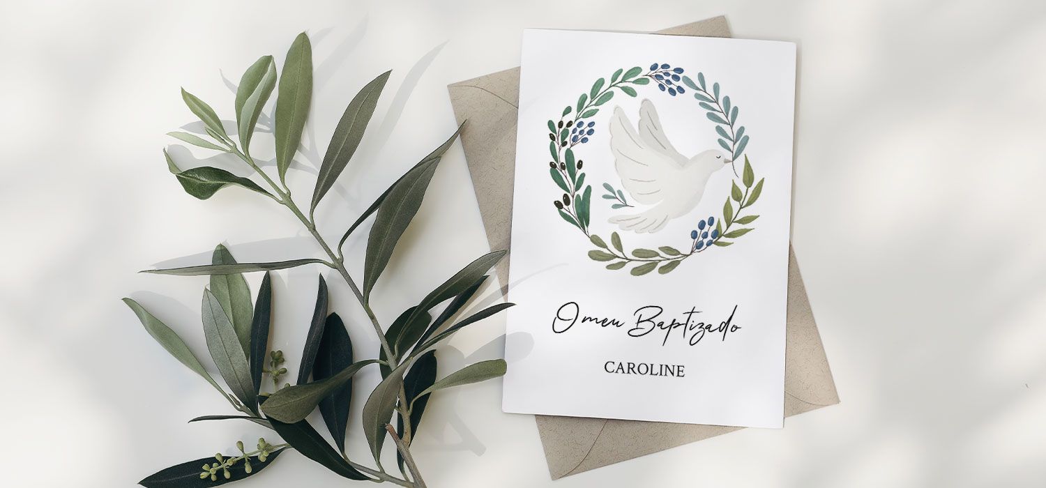 custom christening cards