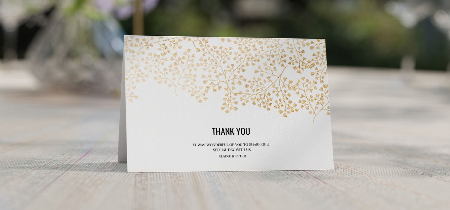 thank you message cards