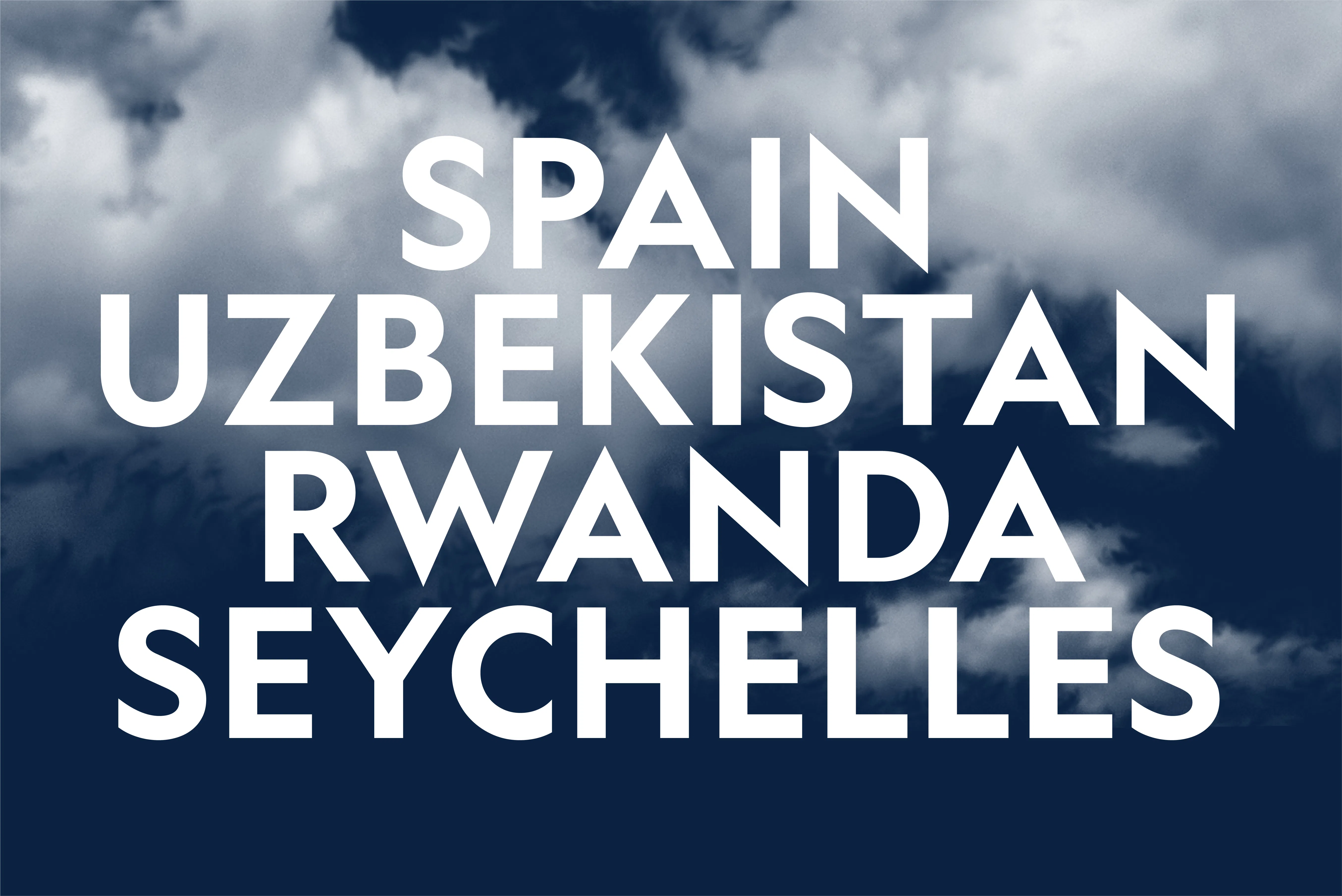 ITA Airways typography destinations