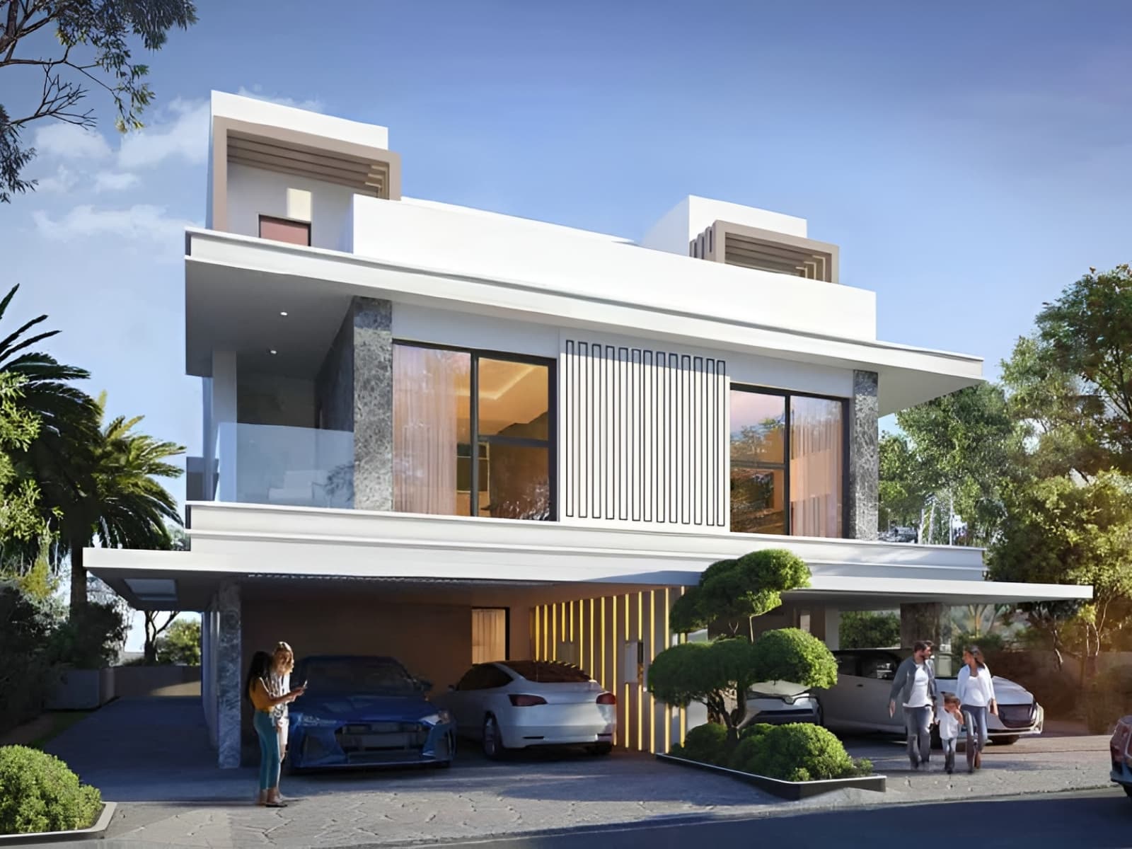 Contemporary DAMAC Islands 2 villa visual