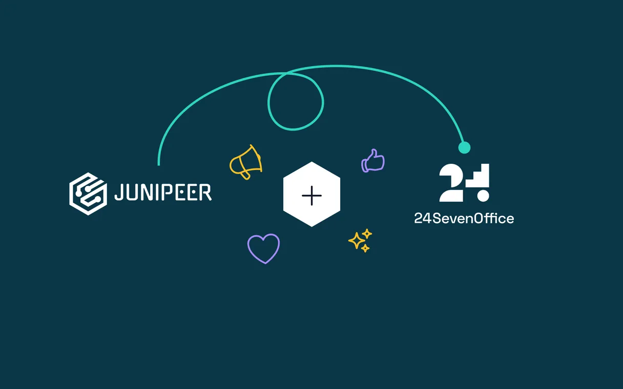 Junipeer lägger till 24SevenOffice i sin Connector Suite