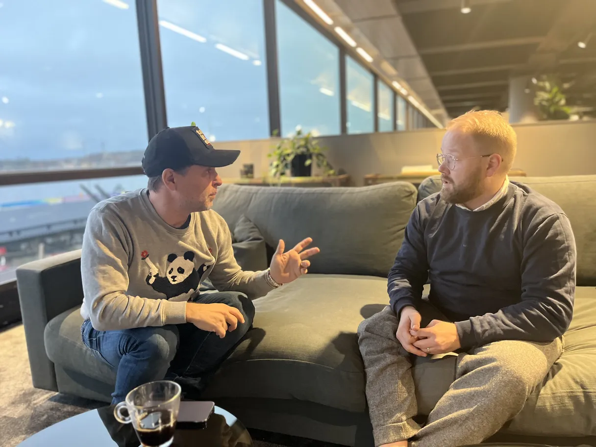 Bengt Wessborg og Jonas Wärngård snakker om AI og integrasjoner