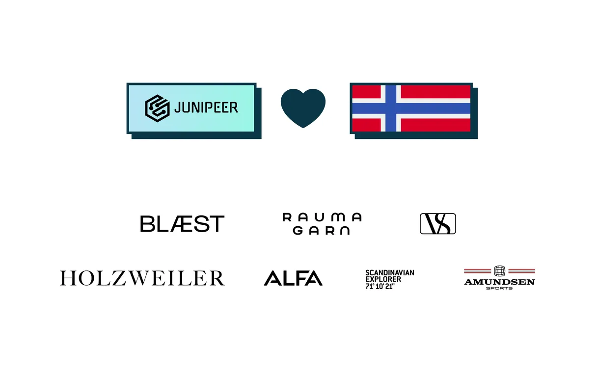 Junipeer gain traction in the Norwegian market with a lot of fashion brands