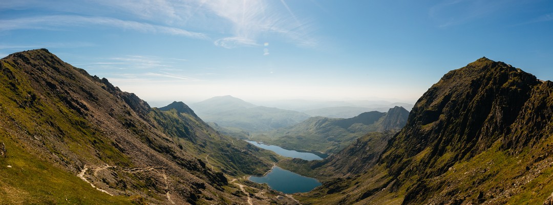 Landscape of Eryri National Park