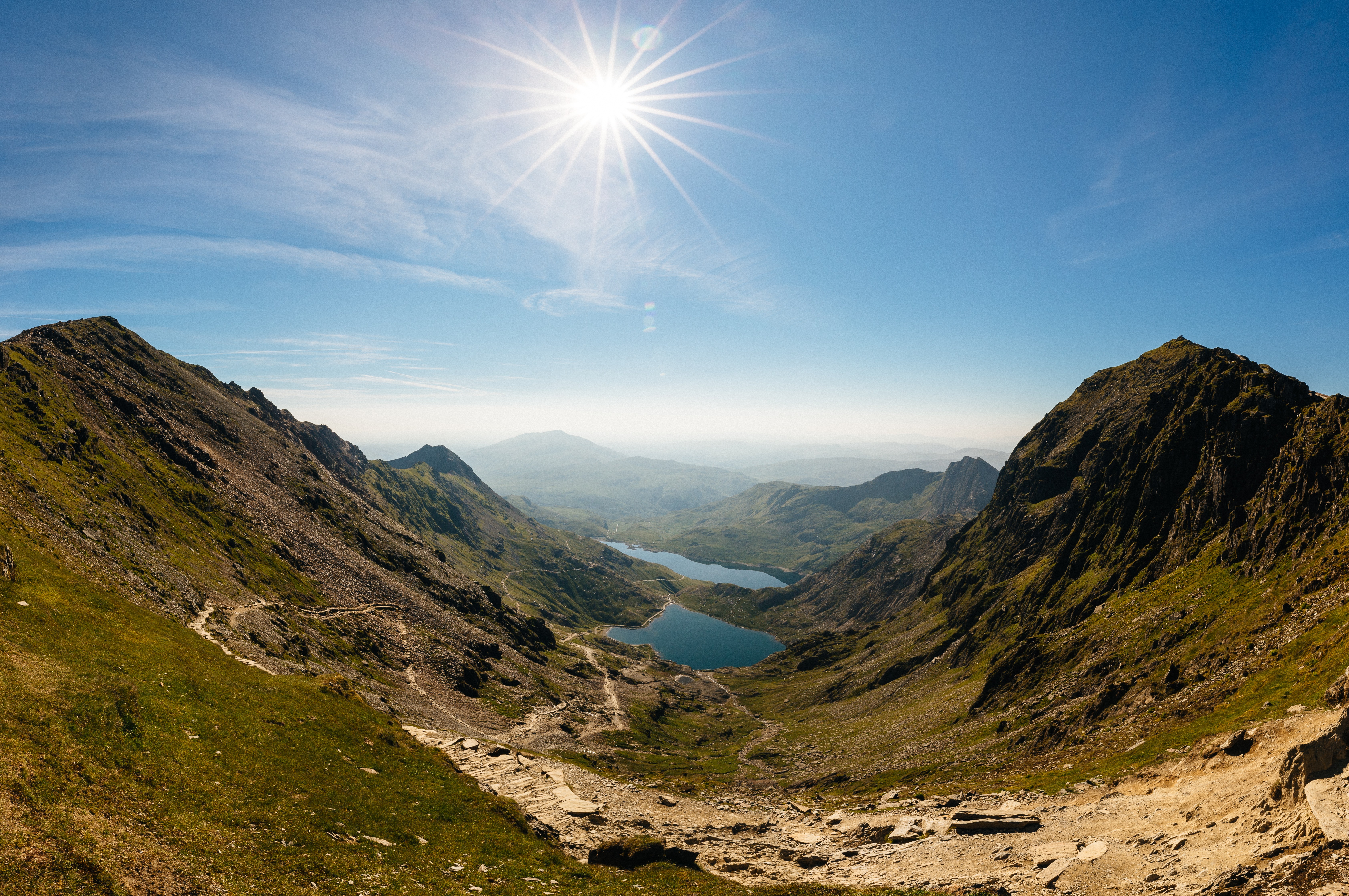 Landscape of Eryri National Park