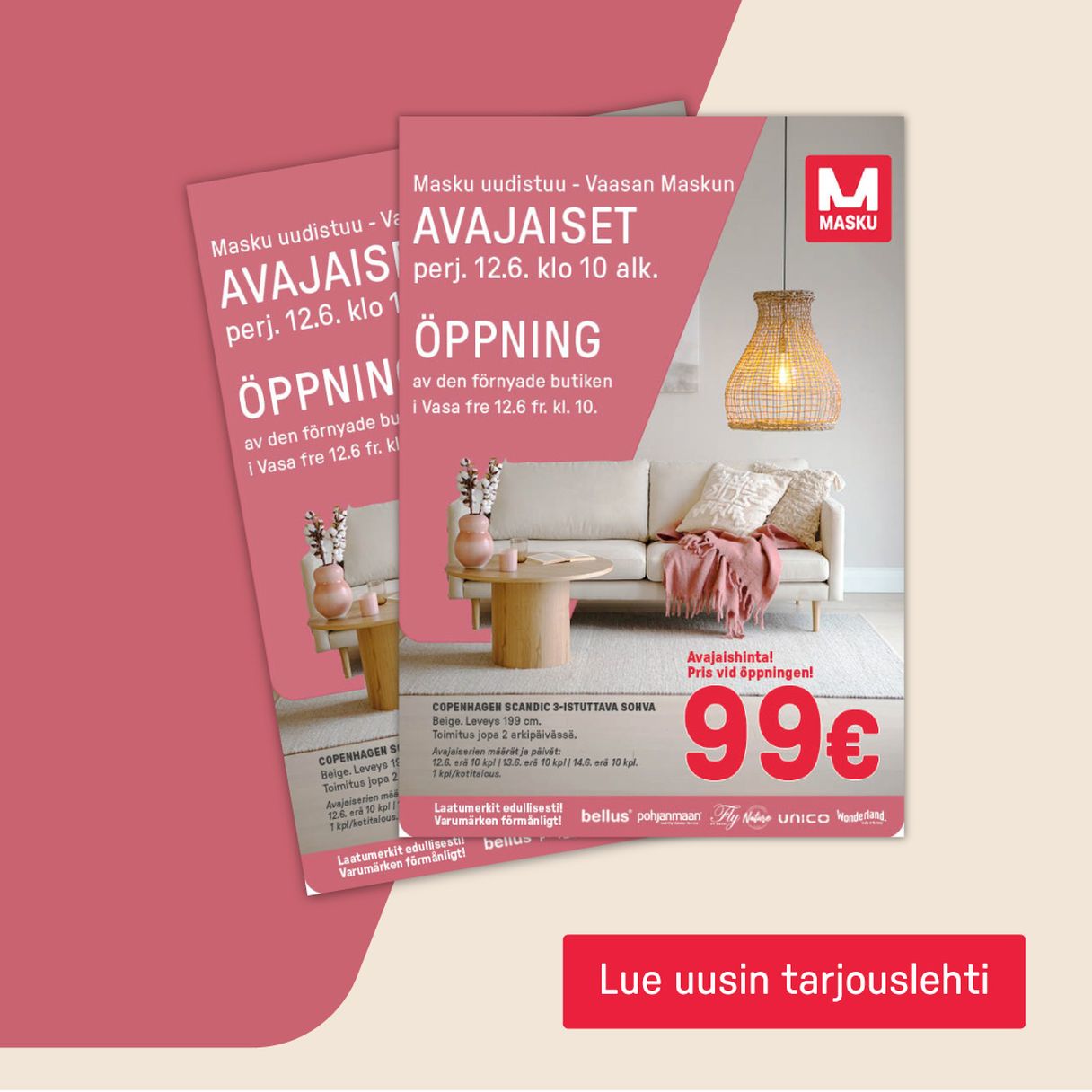 Tarjouslehti Vaasan avajaiset