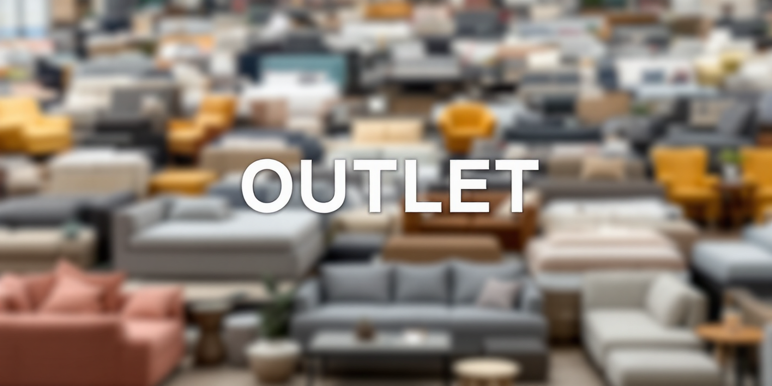Huonekalujen OUTLET Maskun myymälöissä