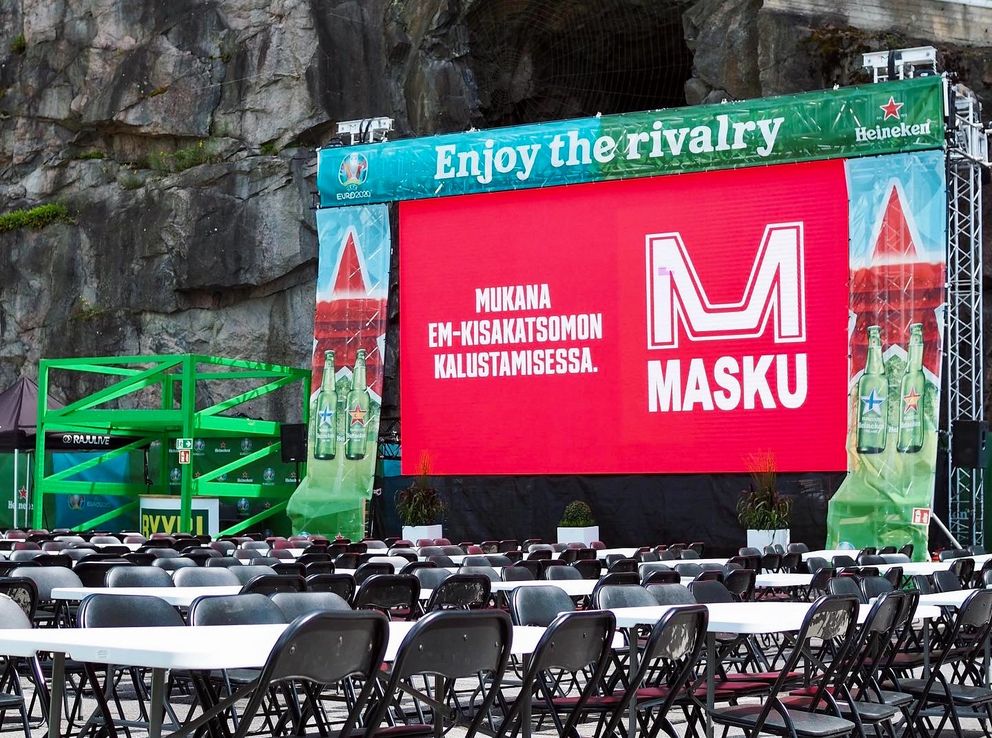 Masku X Official Heineken UEFA Euro -kisakatsomo