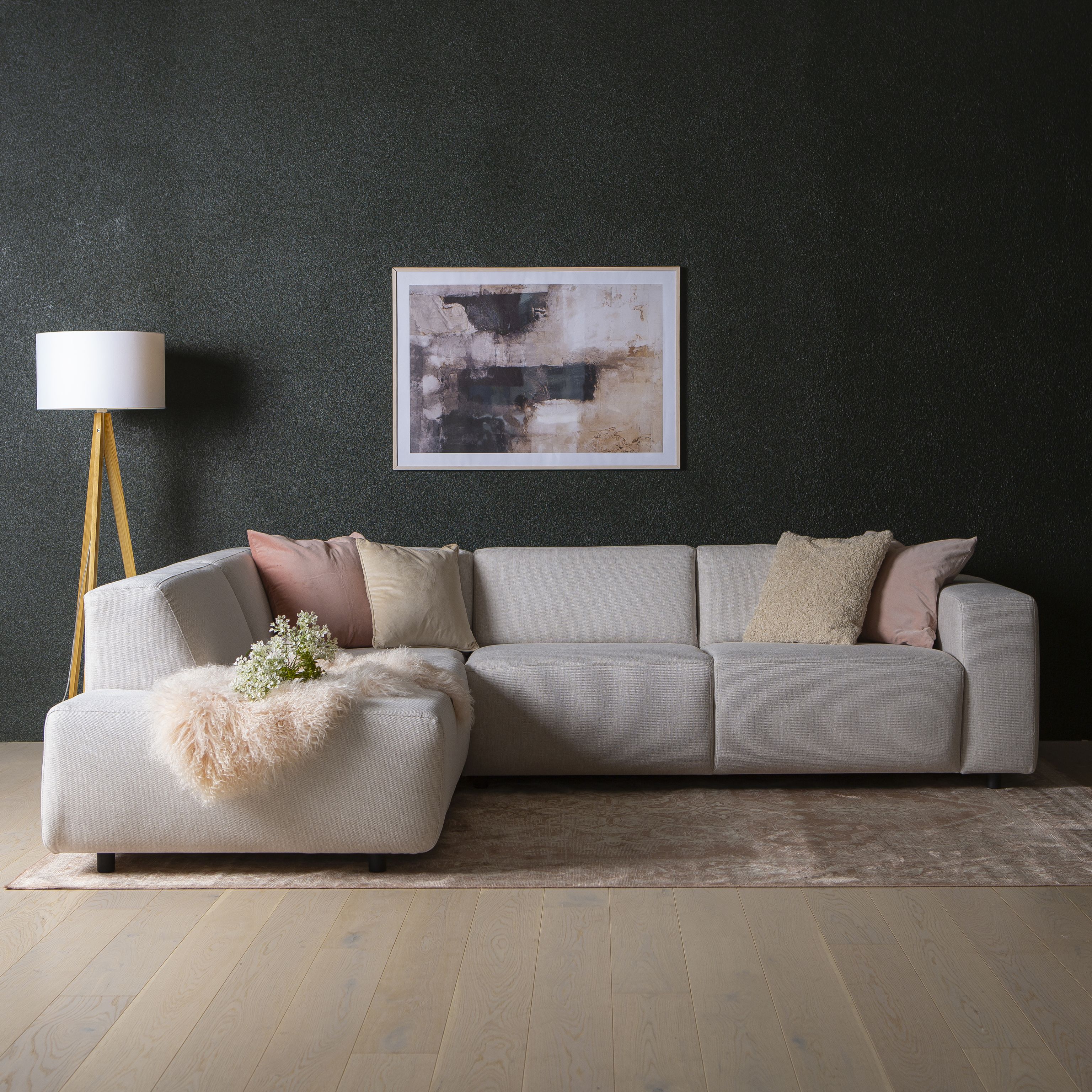 Lugo avokulma beige
