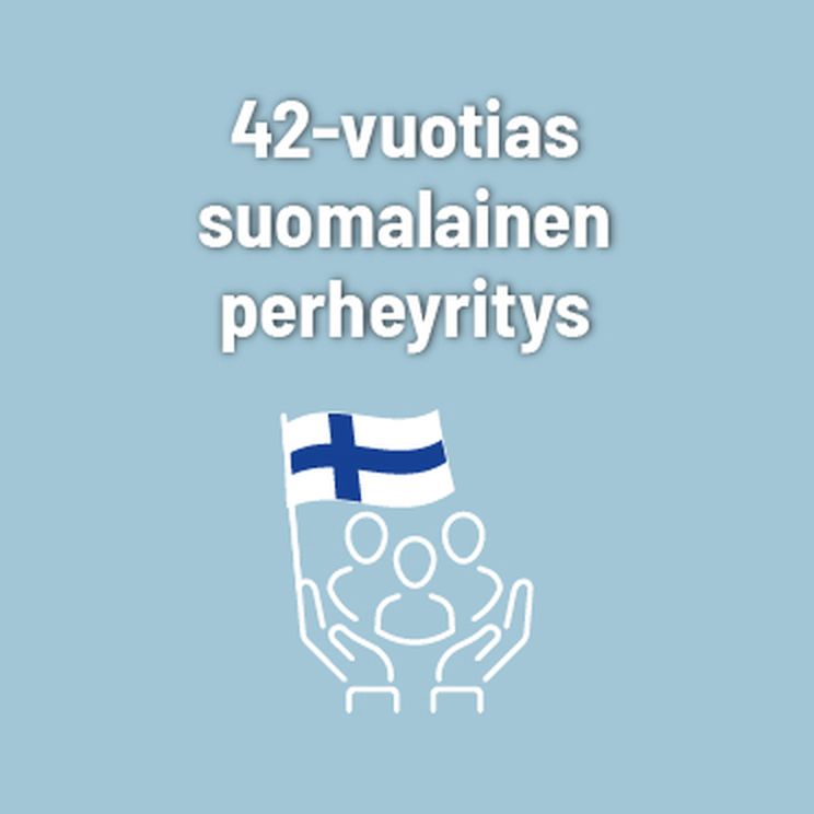 42-vuotias suomalainen perheyritys