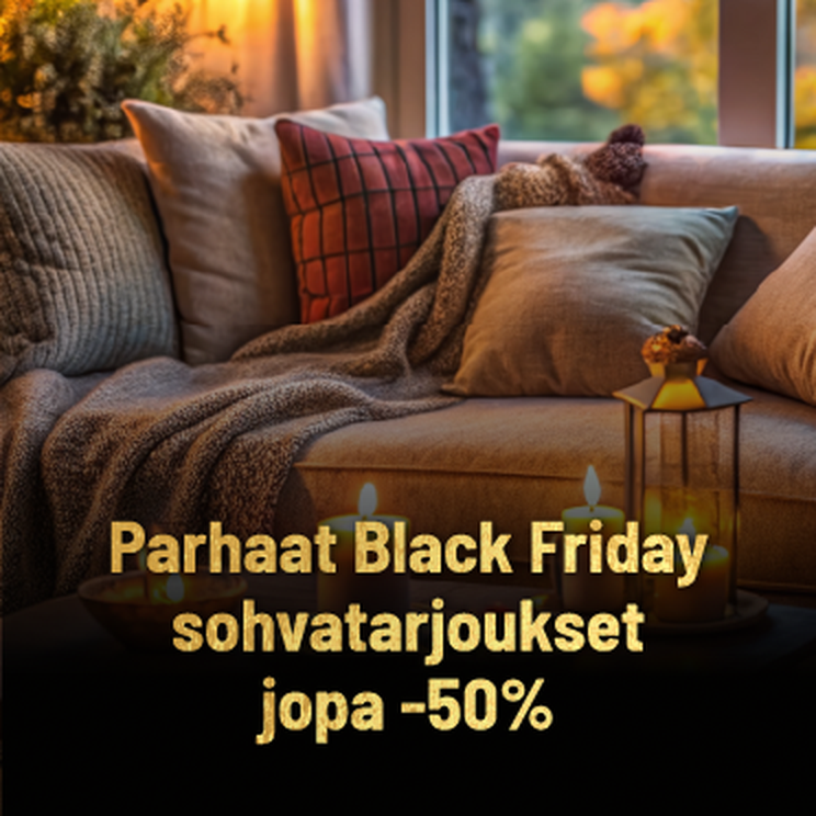 parhaat black friday sohvatarjoukset