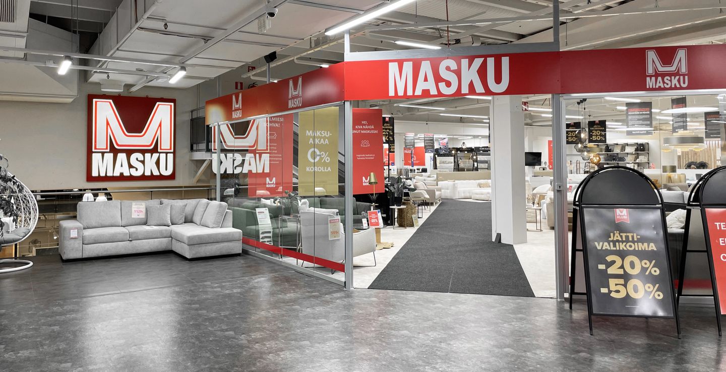 Masku Vantaa Viisari Sisäänkäynti