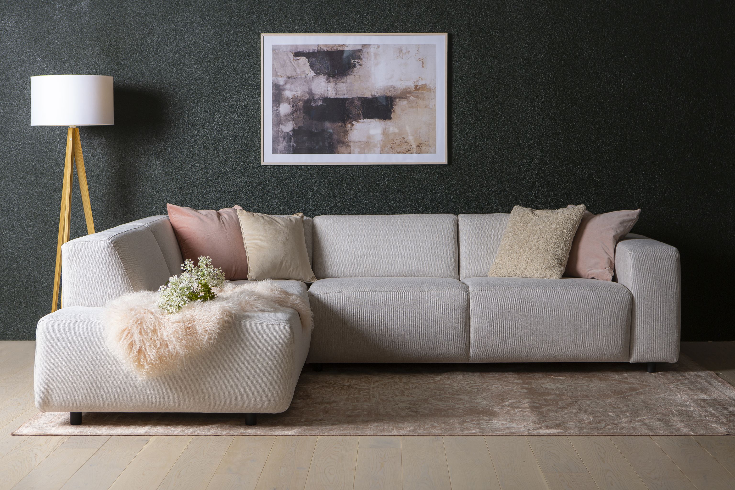 Lugo avokulma beige