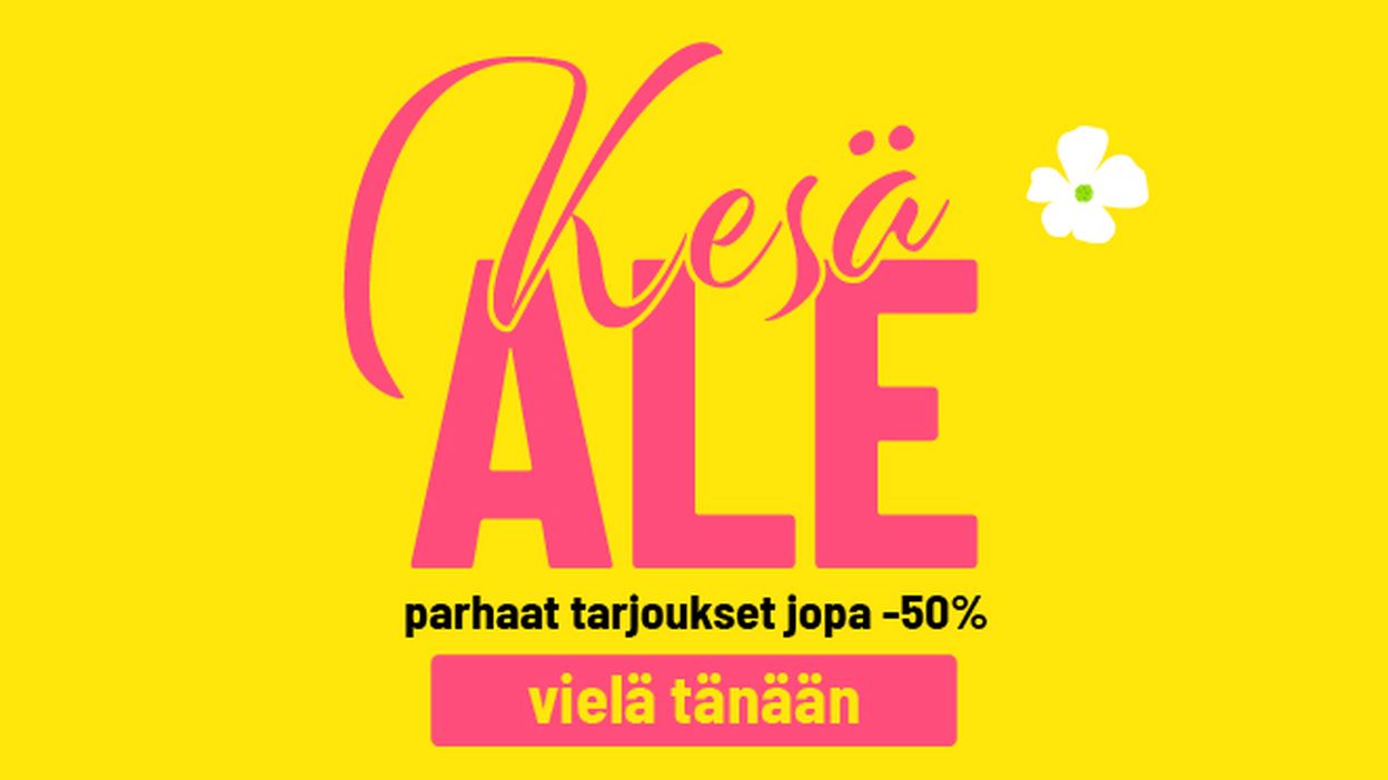 kesäale voimassa vielä tänään