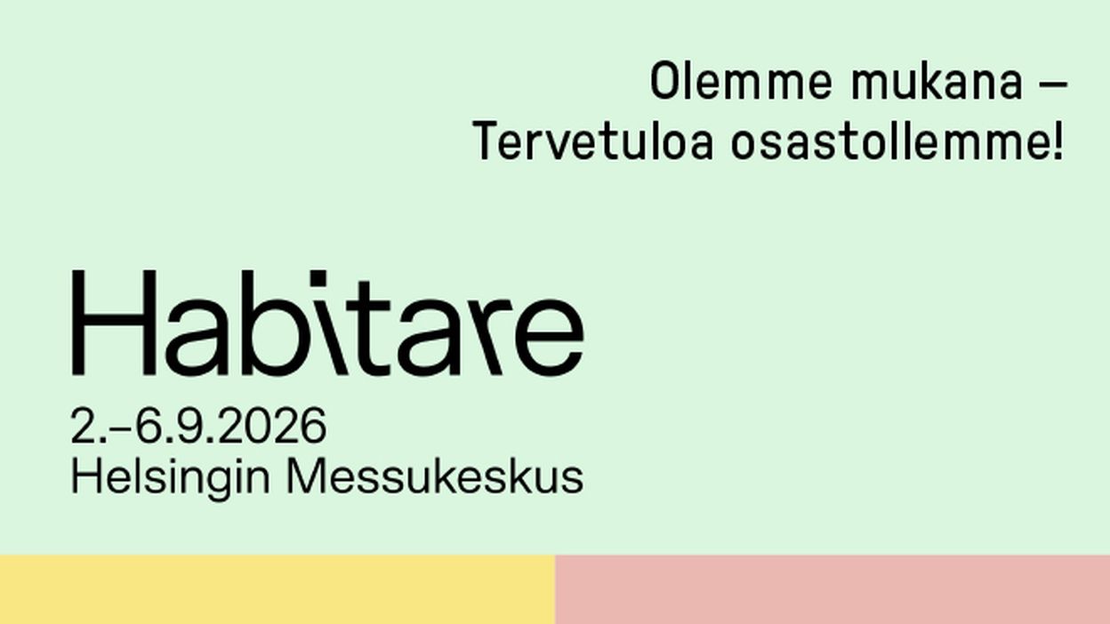 Olemme mukana Habitaressa!