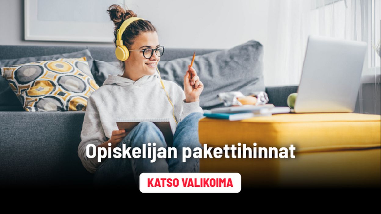 opiskelijan pakettihinnat