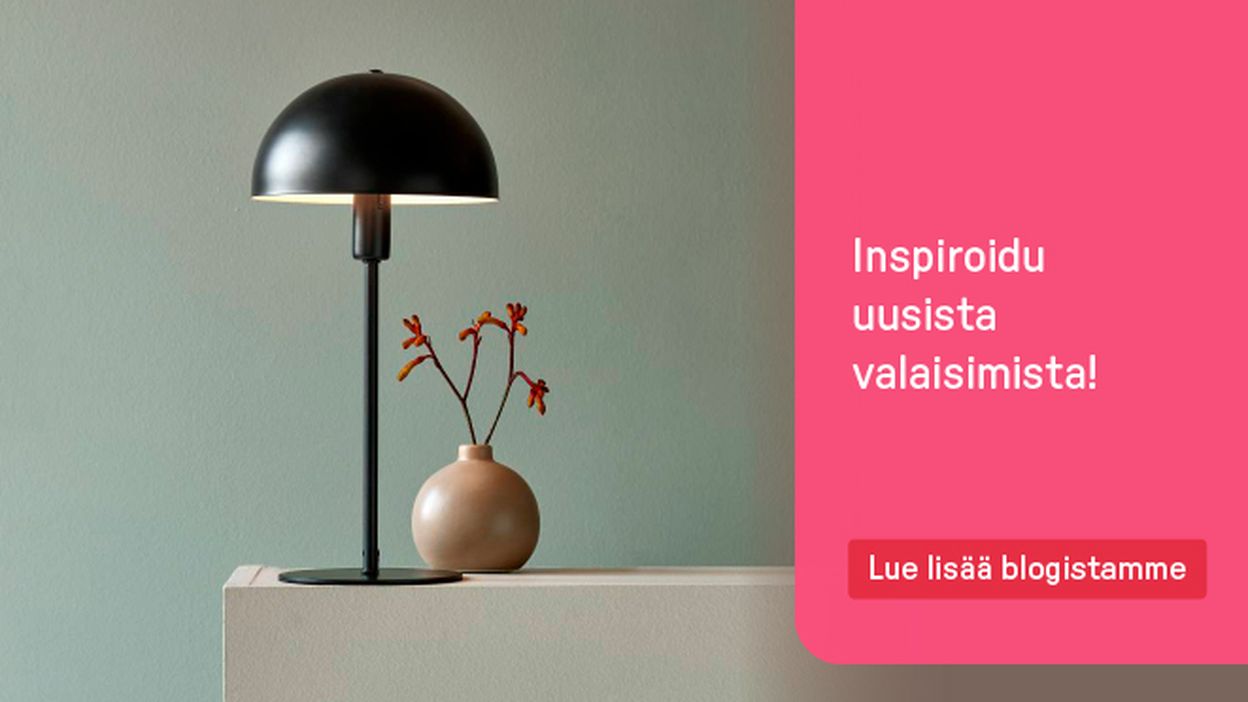 Inspiroidu uusista valaisimista!