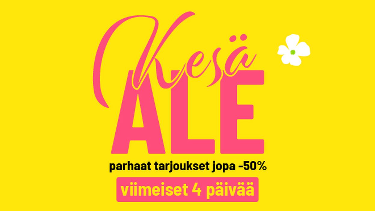 kesäale viimeiset 4 päivää