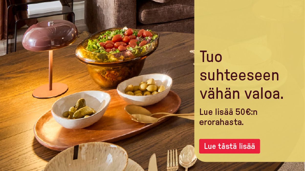 Tuo suhteeseen vähän valoa