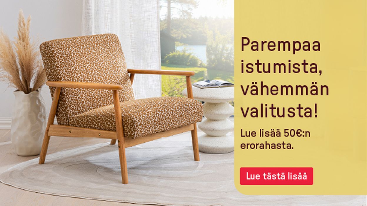 Parempaa istumista, vähemmän valitusta