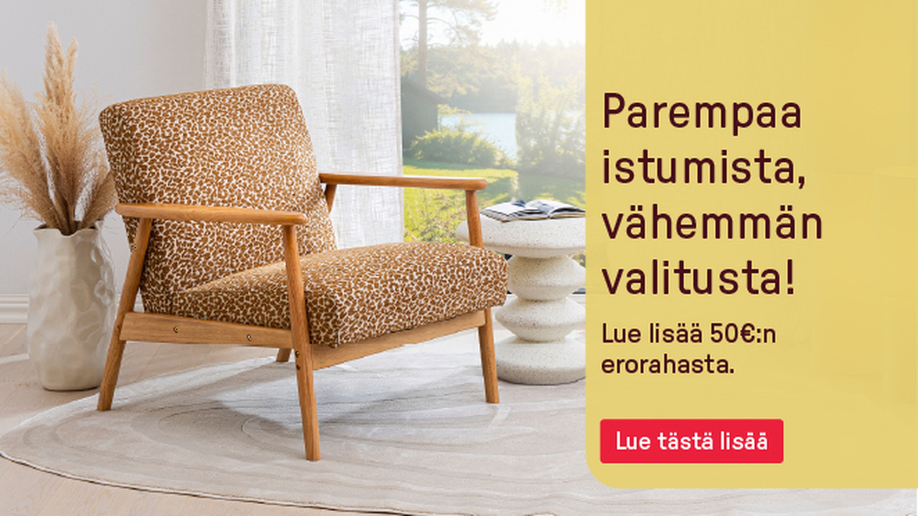 Parempaa istumista, vähemmän valitusta