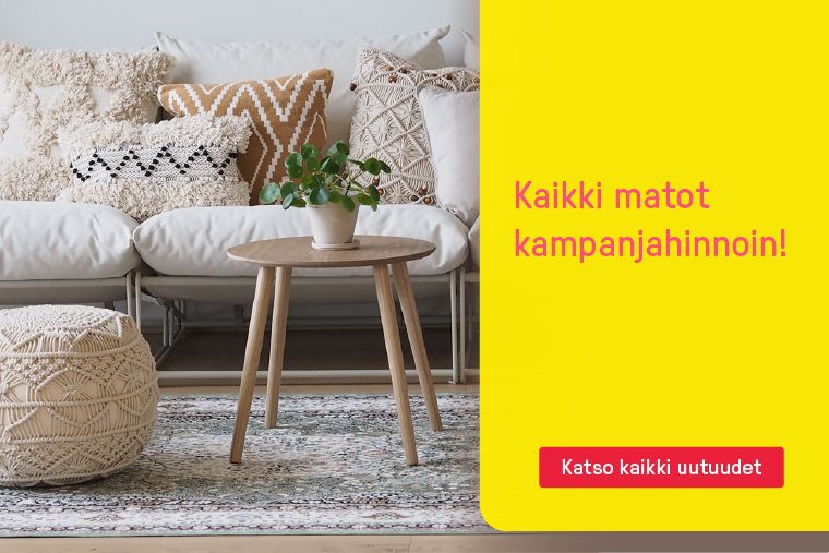 kaikki matot kampanjahinnoin