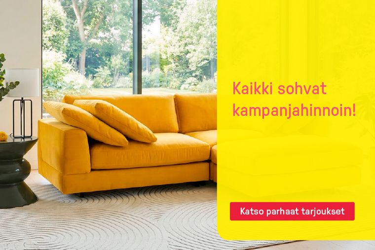 kaikki sohvat kampanjahinnoin