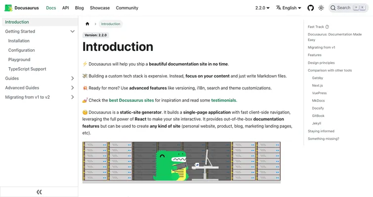 Docusaurus - Documentation