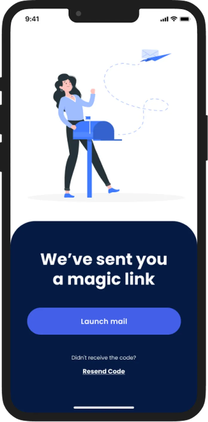 View on the Evouchers mobile app 