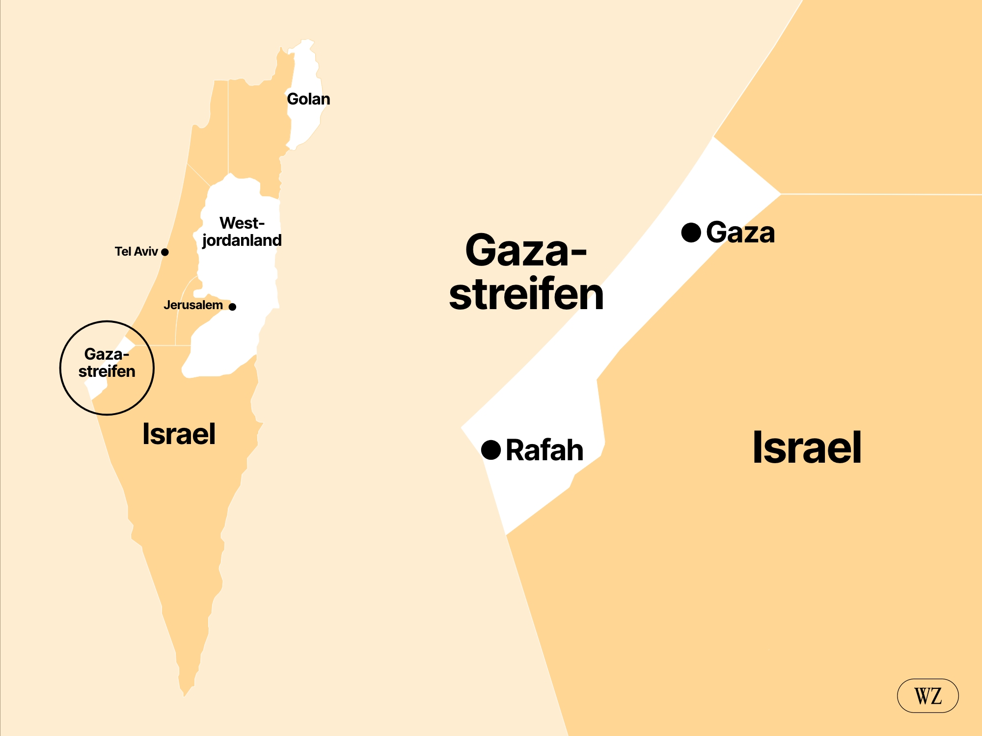 Rafah zittert vor Israels Zorn Wiener Zeitung