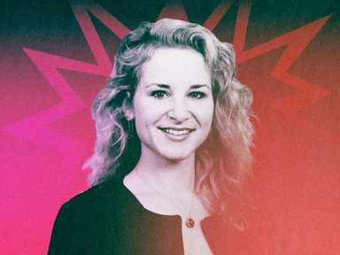 Ein stilisiertes Foto von Eva-Maria Holzleitner im Bea Frasl Look.