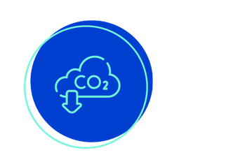 Icon Reduzierung Emissionen
