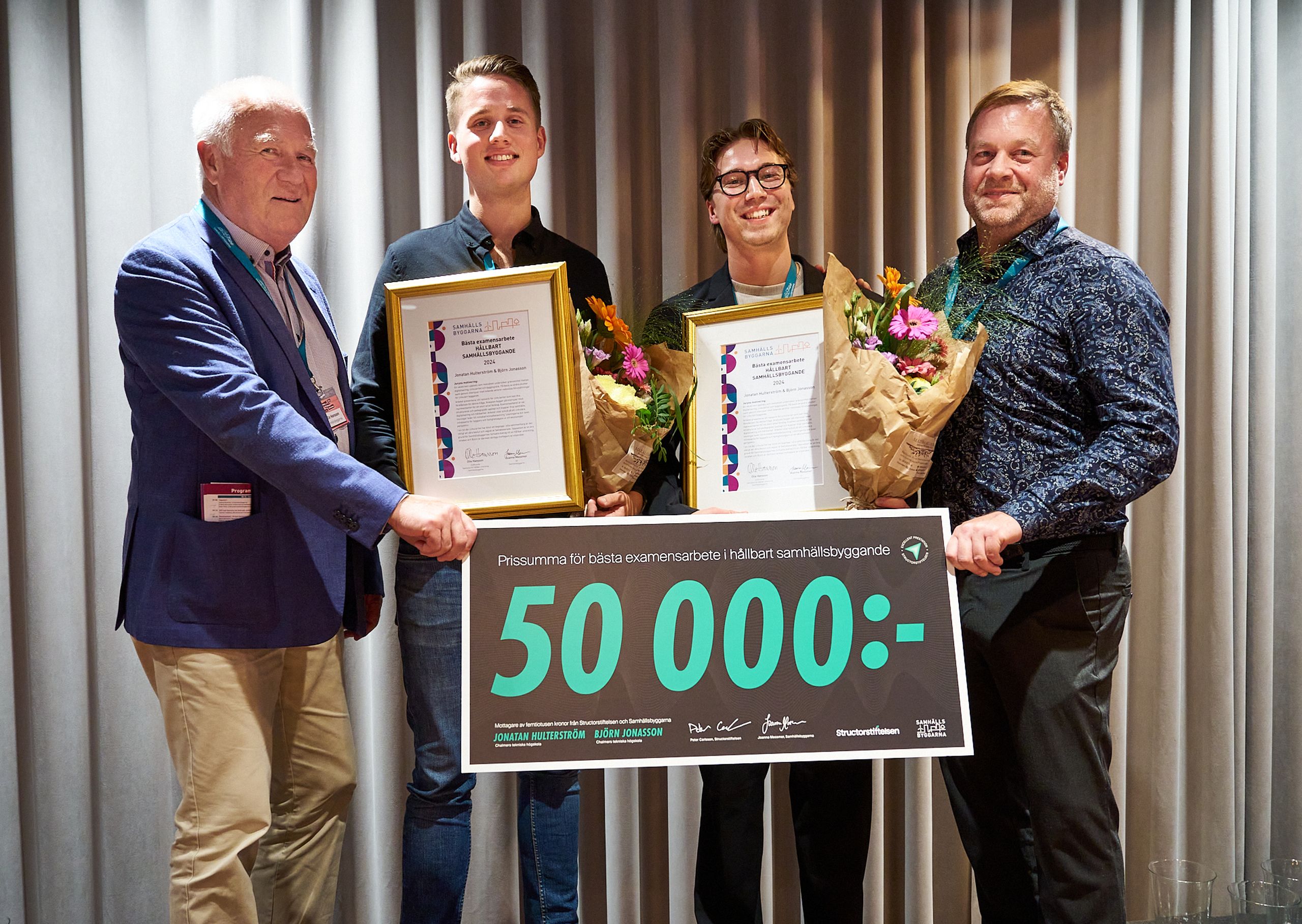 Pristagare Hållbart samhällsbyggande 2024