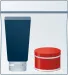 Illustration of liquids in a transparent bag