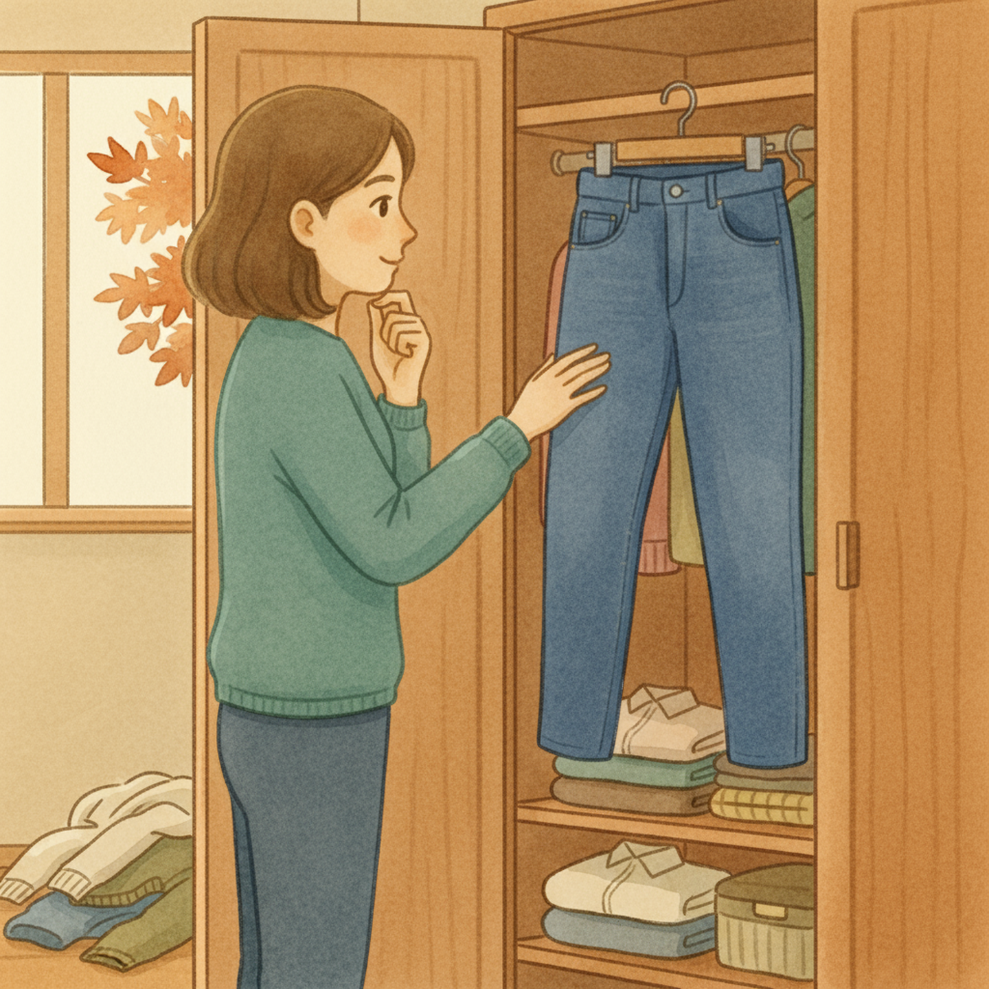 Example of a step called “Identifying wardrobe needs”